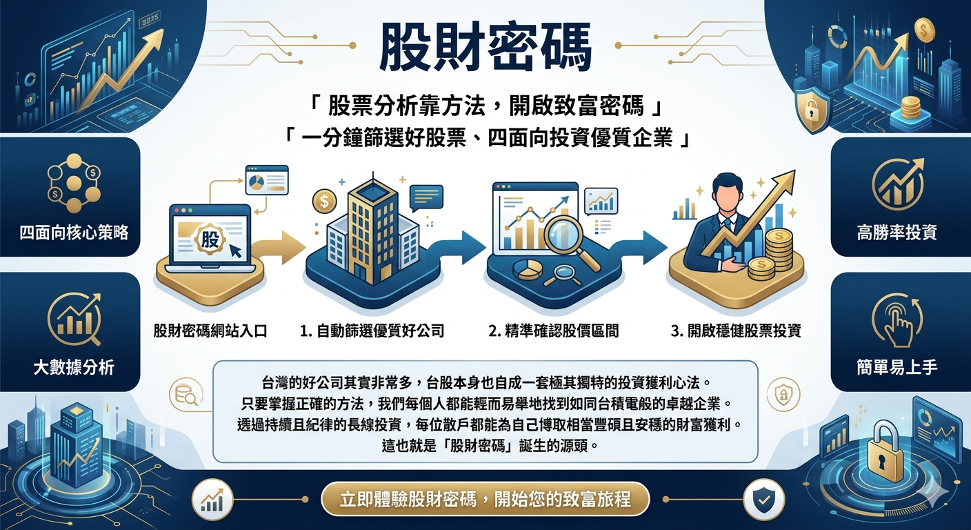 [股財密碼投資流程心法圖]